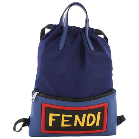 fendi monster backpack fake vs real|fendi drawstring backpack.